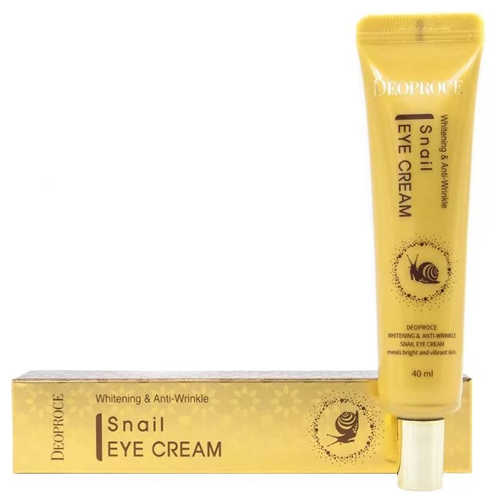 Whitening And Anti-Wrinkle Snail Eye Cream - Крем для век с 