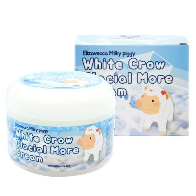 Milky Piggy White Crow Glacial More Cream - Крем для лица во