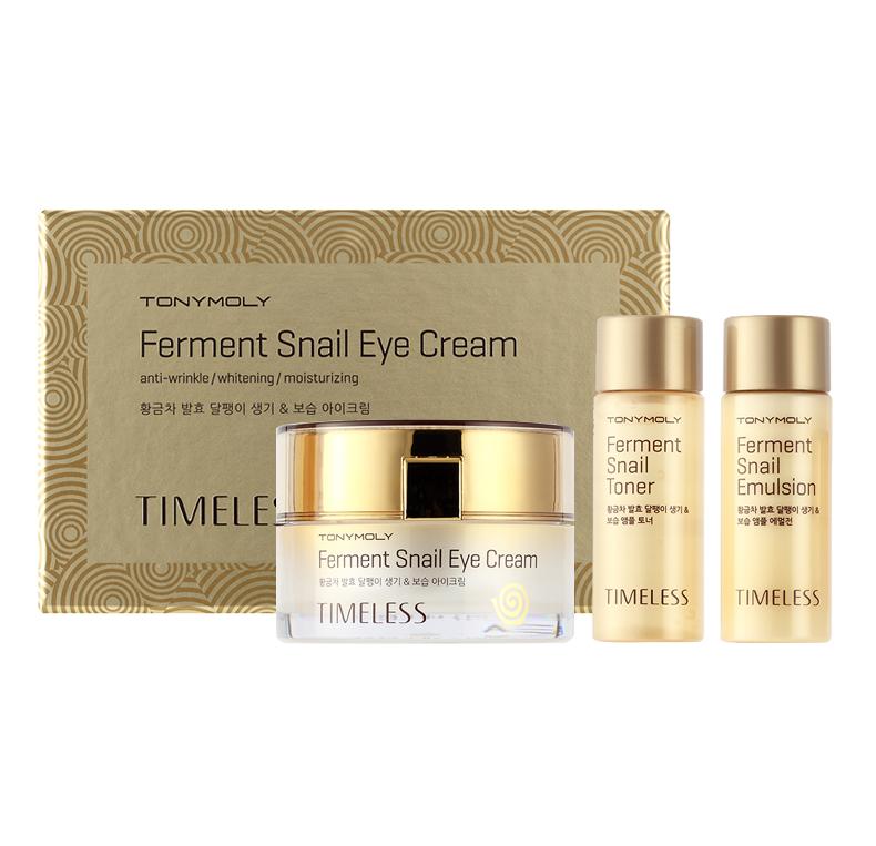 Timeless Ferment Snail Eye Cream - Крем для глаз с улиточным